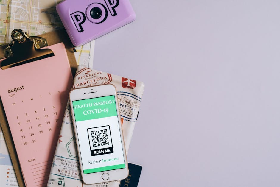 passport documents desk